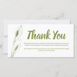 お葬式 | ホワイトリリーフローラ カード
