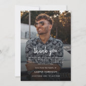 お葬式 |ライフフォトカードのお祝い サンキューカード (正面)