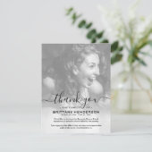 お葬式 |悔やみや弔慰写真 サンキューカード (スタンド正面)