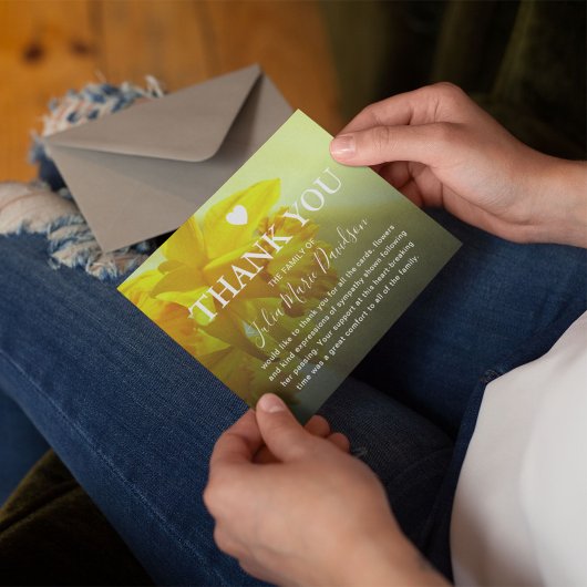 お葬式 | Daffodil Memorial サンキューカード