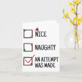 お行儀が悪い 面白い試みがされた ユニークな子供たち メンズ カード (黄色い花)