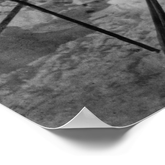 お見えという皮付き船のエスキモー ポスター (角)