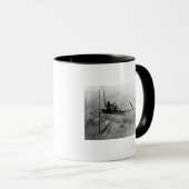 お見えという皮付き船のエスキモー マグカップ (正面右)