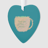 お見合いありがとう オーナメント (正面)