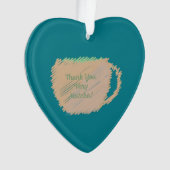 お見合いありがとう オーナメント (正面)