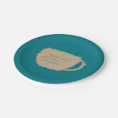 お見合いありがとう ペーパープレート (アングル)