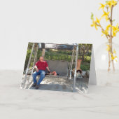 お見舞いカードカスタム カード (黄色い花)