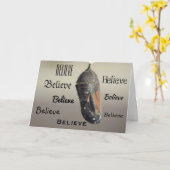 お見舞いカード信じ-  カード (黄色い花)