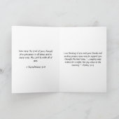 お見舞いカード池 カード (内部)