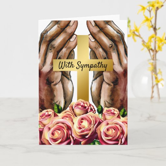 お見舞いカード カード (黄色い花)