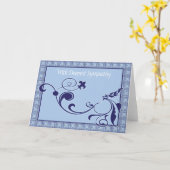 お見舞いカード カード (黄色い花)