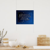 お見舞いカードEskimo諺 – 星 ポスター (キッチン)