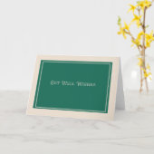 お見舞い企業の カード (黄色い花)