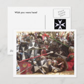 お見舞い…お越しください ポストカード (正面/裏面)