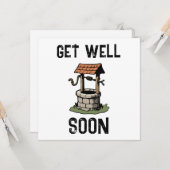 お見舞い カード (正面/裏面インサイチュ)