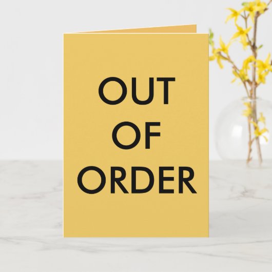 お見舞い. カード (黄色い花)