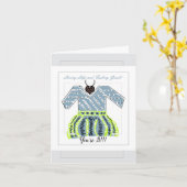 お見舞い カード (黄色い花)