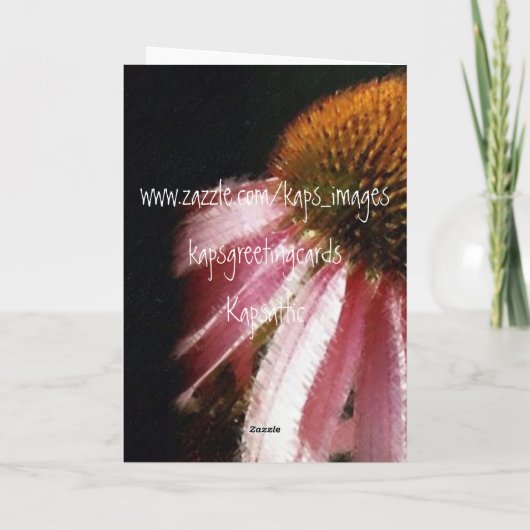 お見舞い カード (裏面)