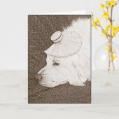 お見舞い カード (黄色い花)