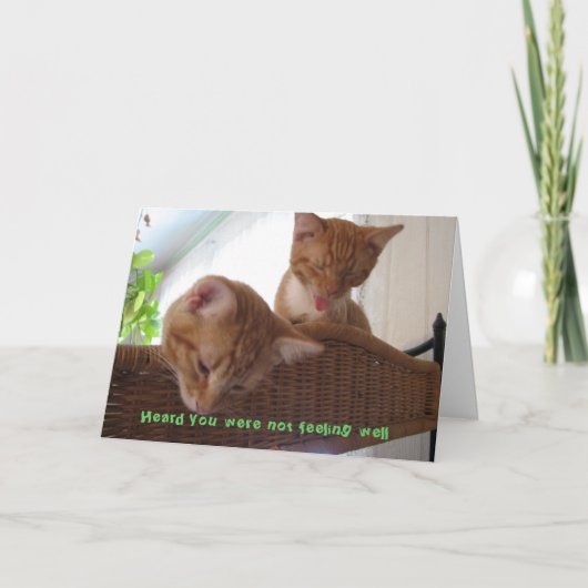 お見舞い カード (正面)