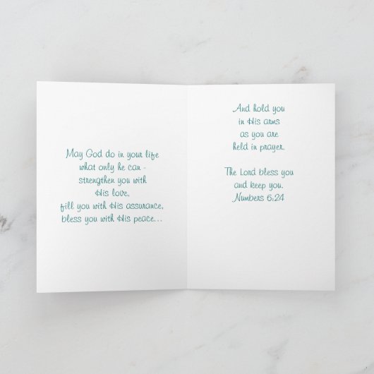 お見舞い カード (内部)