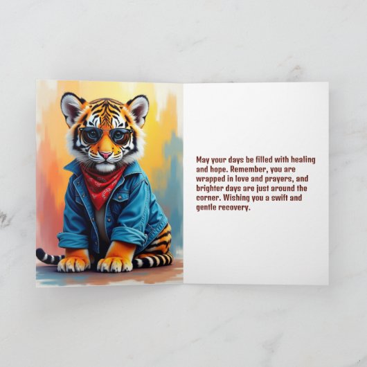 お見舞い カード (内部)