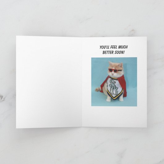 お見舞い! カード (内部)