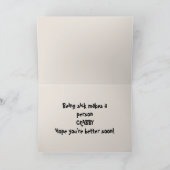 お見舞い カード (内部)