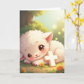 お見舞い カード (黄色い花)
