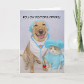 お見舞い! カード (正面)