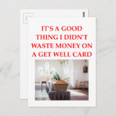 お見舞い ポストカード (正面/裏面)