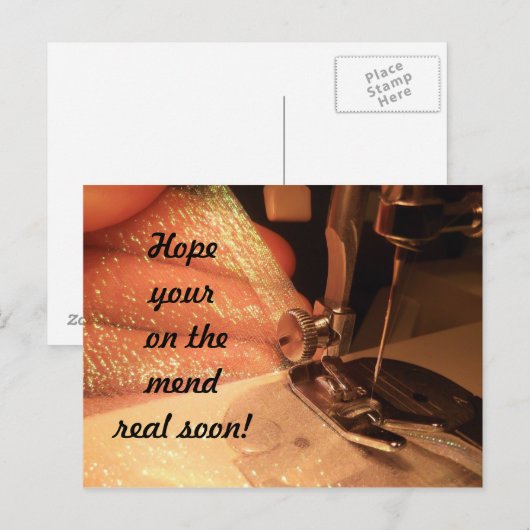 お見舞い ポストカード (正面/裏面)