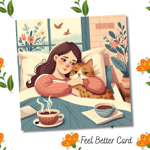 お見舞い   慢性病空白の カード