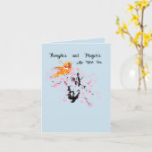 お見舞考えいカード カード (黄色い花)