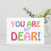 お親愛礼考えを言う サンキューカード (スタンド正面)