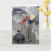 お詫びして…あなたは捨てちゃった カード (黄色い花)