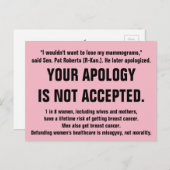 お詫びは致しかねます。 ポストカード (正面/裏面)