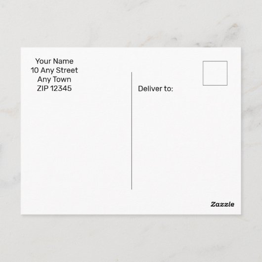 お詫び用の猫おもしろいの足、かわいい動物 ポストカード (裏面)