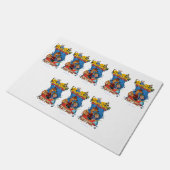 お話の入り口におもしろい帆を張る ドアマット (アングル)