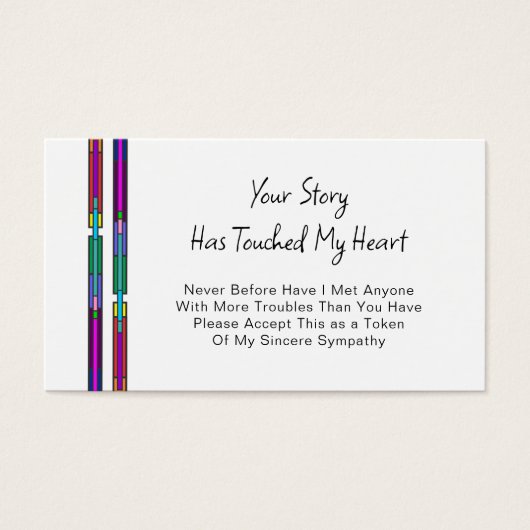 お話を聞いて同情の印がハートした (正面)