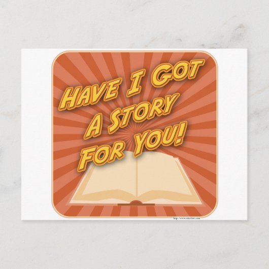 お話得を聞いて ポストカード (正面)