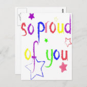 お誇りを持った前も ポストカード (正面/裏面)