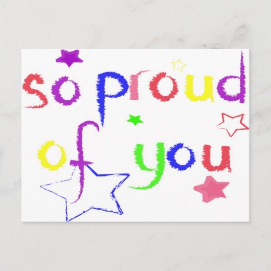 お誇りを持った前も ポストカード (正面)