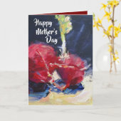 お誇りを持った母さんの日 カード (黄色い花)