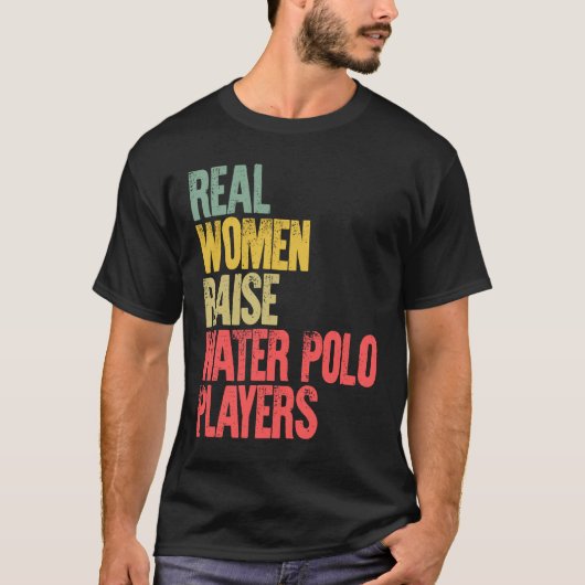 お誇りを持った母さん女子が水球選手を育てる Tシャツ (正面)