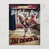 お誕生日おかしいダンスチキン ポストカード (正面)