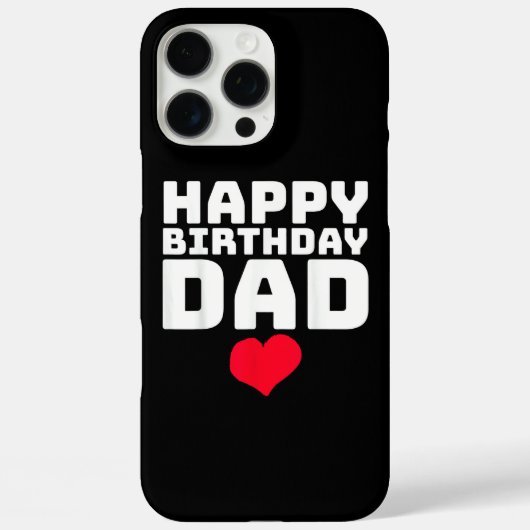 お誕生日おめでとうお父さん Case-Mate iPhoneケース (裏面)