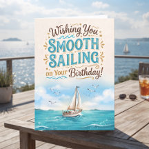 お誕生日おめでとうございますおじさん よい航海を