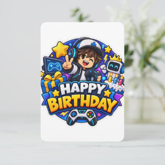 お誕生日おめでとうございますの招待状 招待状