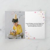 . .お誕生日おめでとうございます カード (内部)